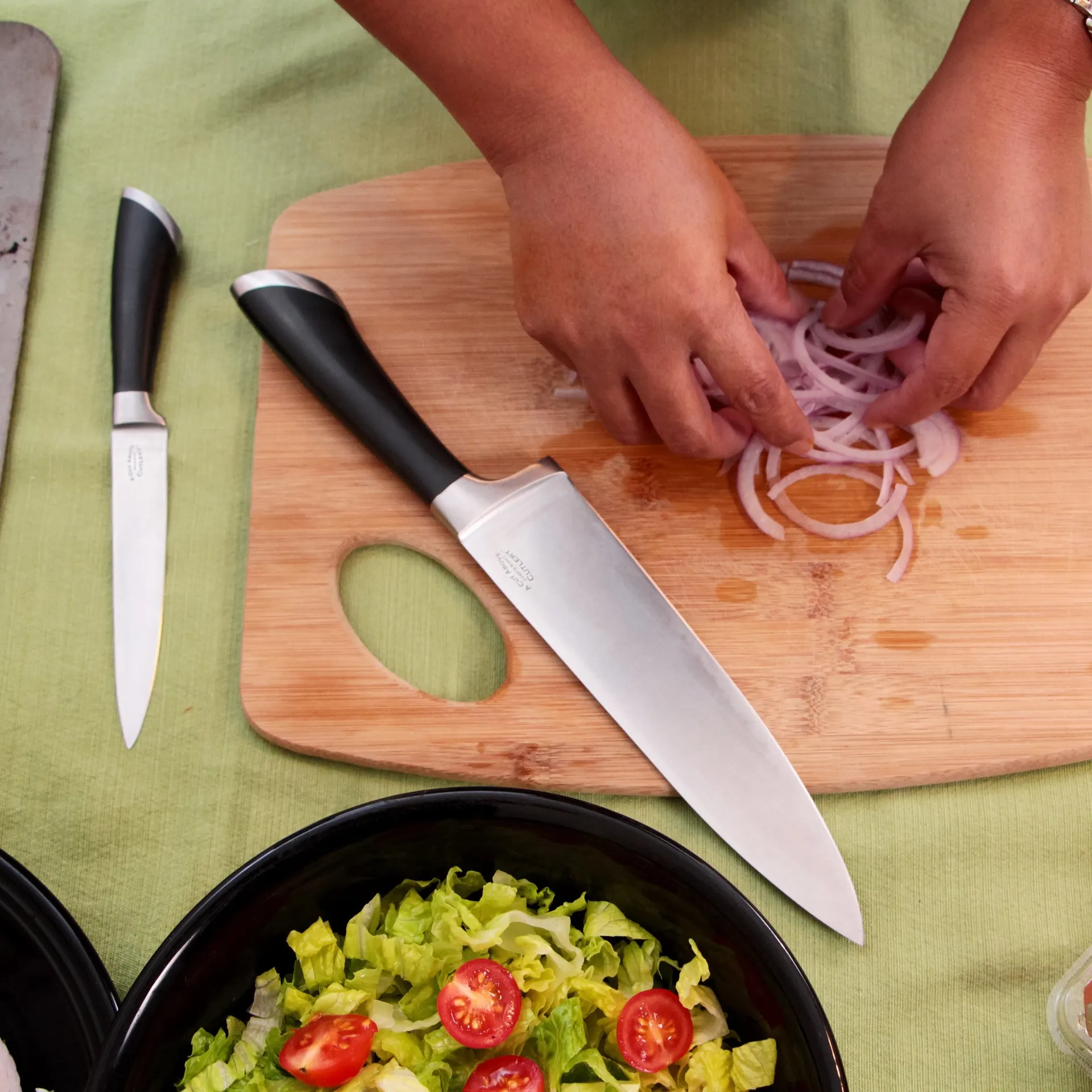 8 Inch Stainless Steel Chef's Knife Kit