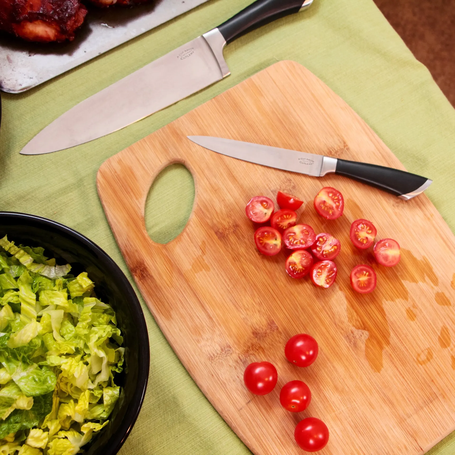 8 Inch Stainless Steel Chef's Knife Kit