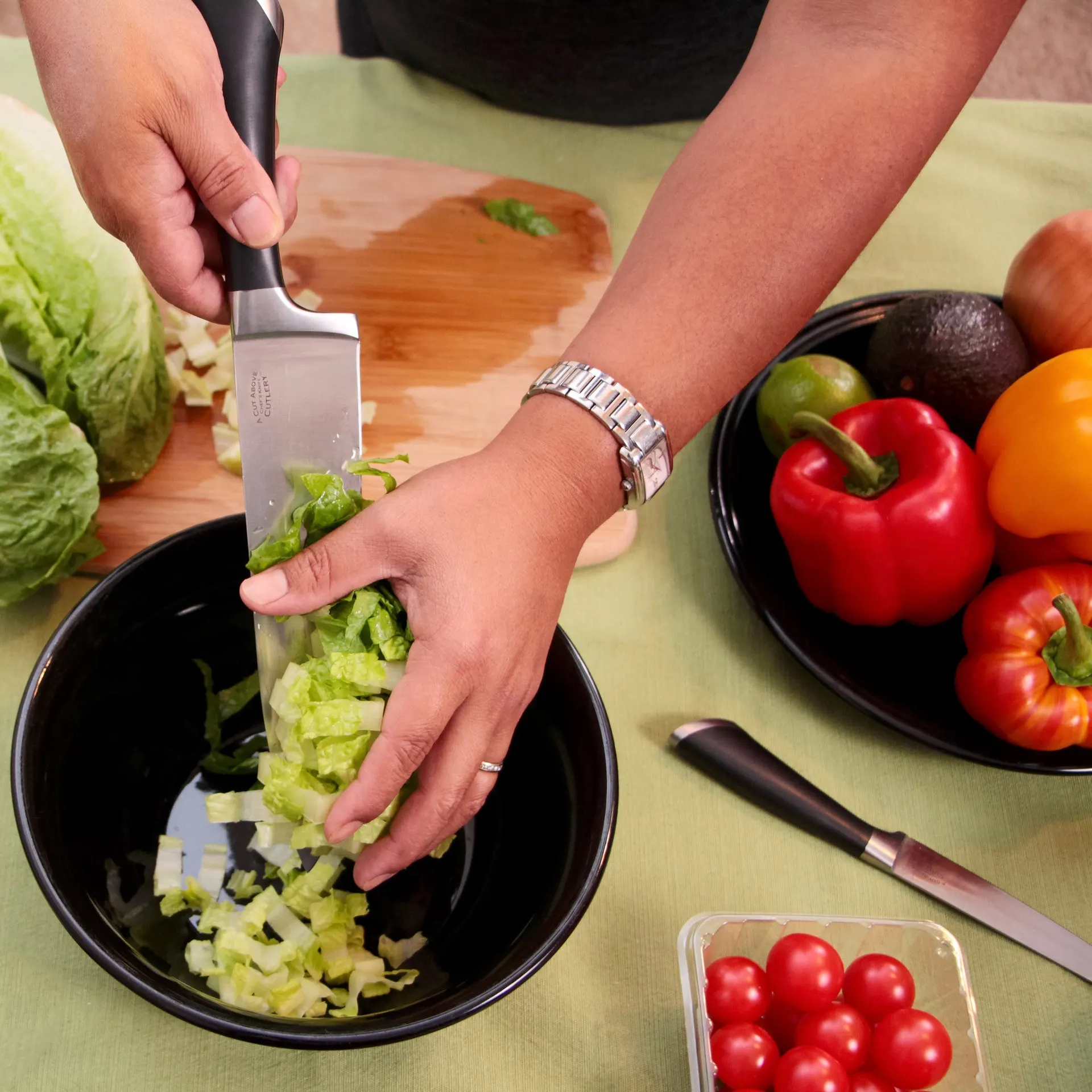 8 Inch Stainless Steel Chef's Knife Kit