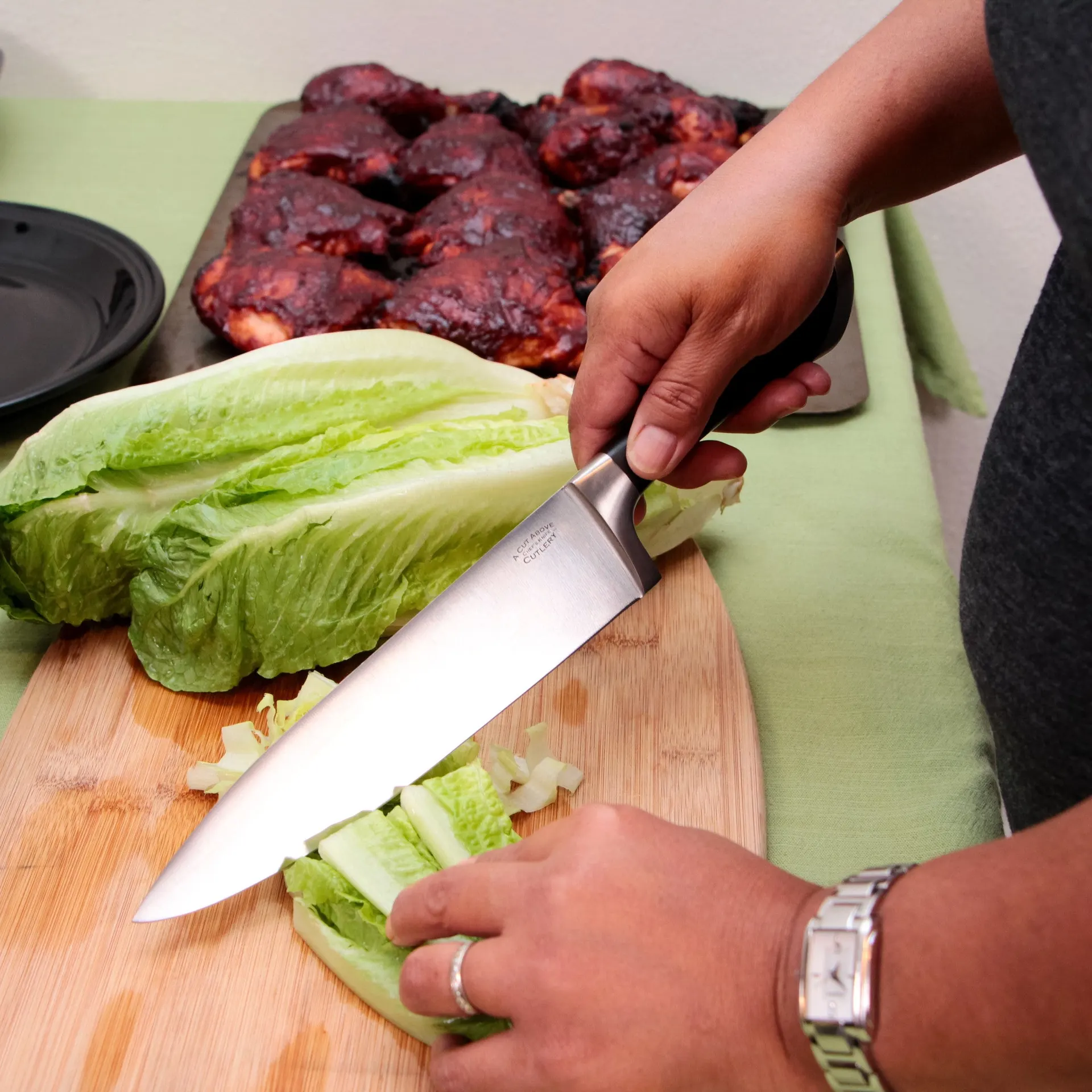 8 Inch Stainless Steel Chef's Knife Kit